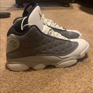 Grey and white retro 13